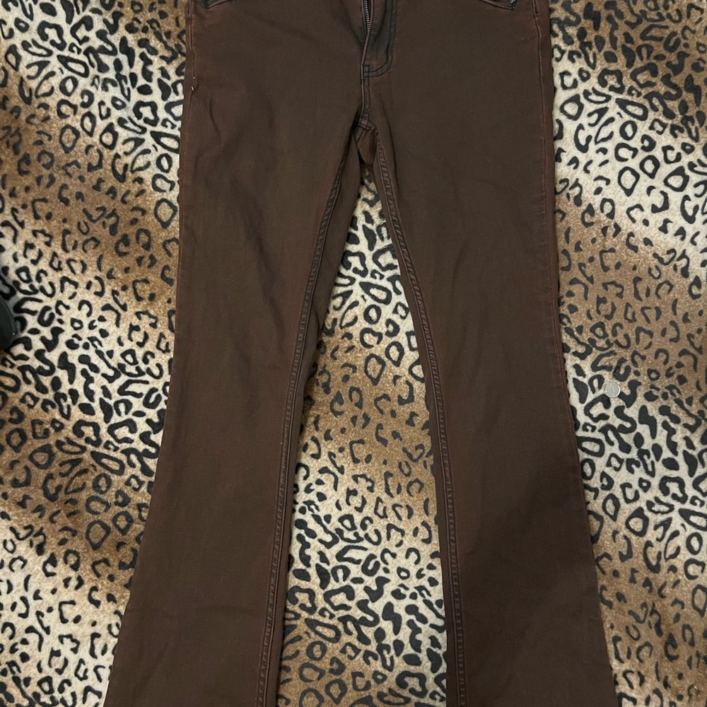 BDG Brown Boot Cut Jeans Flared Denim